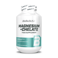Magnesium +Chelate envase de 60 cápsulas de la marca Biotech USA (Magnesio)