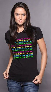 Neon Repeat Tee de Gold's Gym