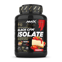 Black CFM Isolate en 1kg hecho por Amix Nutrition suplemento de proteína de aislado de suero isolate