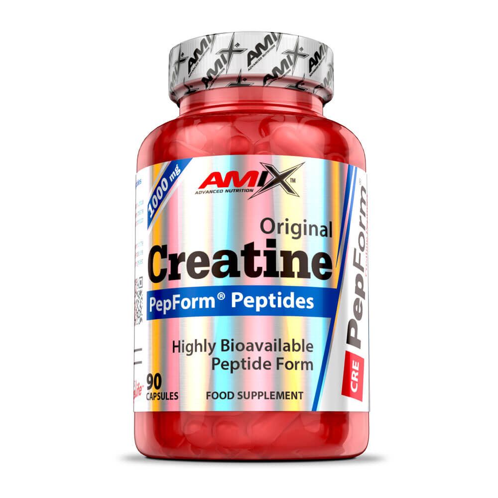 PÃ©ptidos de Creatina Pepform en 90 cÃ¡psulas hecho por Amix Nutrition suplemento de otras creatinas