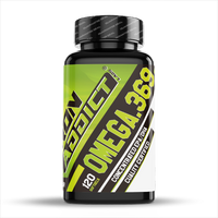 Omega 3 6 9 envase de 120 softgels por Iron Addict Labs en la sección de omega 3-6-9