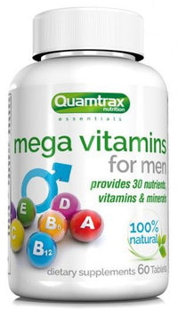 Mega Vitamins for Men de 60 tab de Quamtrax Essentials (Complejos Multivitaminicos)