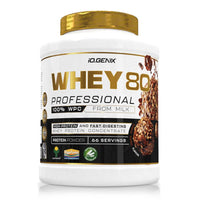 Whey 80 Profesional bote de 2kg complemento alimenticio de proteina de suero whey del fabricante IO.Genix