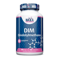 DIM 200mg presentación de 60 cápsulas en la sección de mejora general por Haya Labs