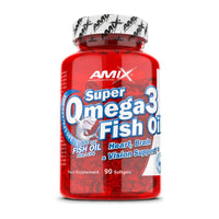 Super Omega 3 Fish Oil bote de 90 softgels de Amix Nutrition