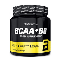 BCAA+B6 envase de 340 tabletas de la marca Biotech USA (BCAA Ramificados)