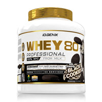 Whey 80 Profesional de 1kg del fabricante IO.Genix suplemento de proteina de suero whey