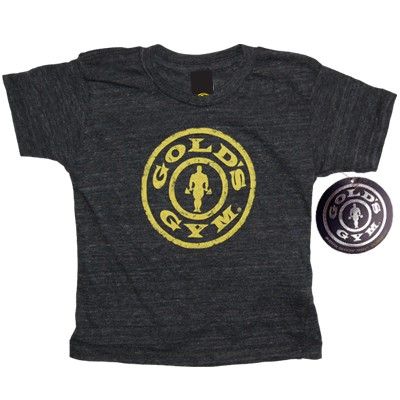 T-shirt bébé Gold S Gym « Plus fort que maman »  - Gold's Gym 0