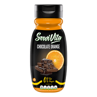 Sirope de Chocolate y Naranja en 320ml del fabricante Servivita - salsas y siropes dulces sin calorias