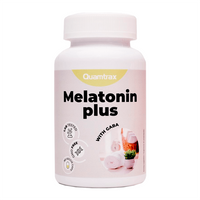 Melatonina Plus envase de 90 cápsulas del fabricante Quamtrax en la sección de mejora del sueño