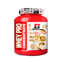 Whey Pro Concentrate presentación de 1kg suplemento de la sección proteina de suero whey por Beverly Nutrition