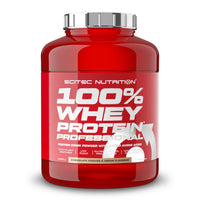 100% Whey Protein Professional envase de 2350g de la categoría proteina de suero whey hecho por Scitec Nutrition