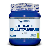 BCAA + Glutamina presentación de 500g hecho por Scientiffic Nutrition