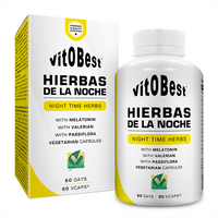 Hierbas de la Noche envase de 60 cápsulas del fabricante VitoBest (Anti-Estrés)