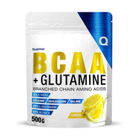 BCAA + Glutamina envase de 500g del fabricante Quamtrax