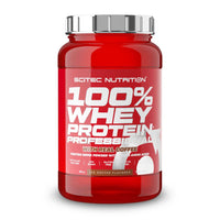 100% Whey Protein Professional presentación de 920g suplemento de la sección proteina de suero whey hecho por Scitec Nutrition