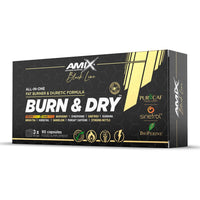 Burn & DRY de 90 cápsulas de la sección termogénicos hecho por Amix Nutrition