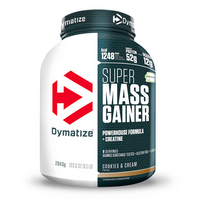 Super Mass Gainer presentación de 2943g hecho por Dymatize de la categoría ganadores de peso con proteína