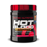 Hot Blood Hardcore bote de 375g suplemento de pre entreno por Scitec Nutrition