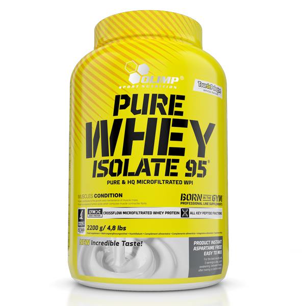 Pure Whey Isolate 95 envase de 2.2kg de Olimp Sport (ProteÃ­na de Aislado de Suero Isolate)