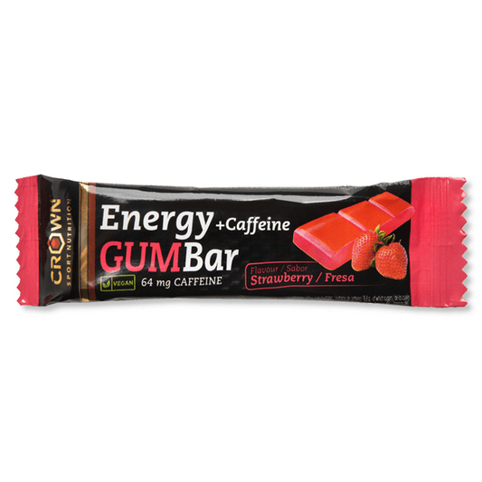 Barre énergétique GUM avec caféine de Crown Sport Nutrition de la marque Crown Sport Nutrition dans la collection Bars