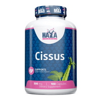 Cissus 500mg presentación de 100 cápsulas del fabricante Haya Labs - fórmulas para mejora articular