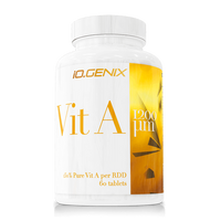 Vita A 1200mcg presentación de 60 tabletas hecho por IO.Genix de la categoría vitaminas