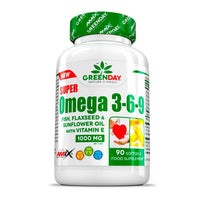 Super Omega 3-6-9 bote de 90 softgels de Amix GreenDay