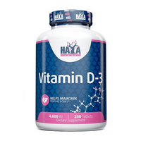 Vitamina D3 4000IU en 250 tabletas de Haya Labs