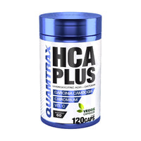HCA Plus presentación de 120 cápsulas hecho por Quamtrax en la categoría inhibidores de apetito