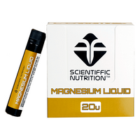 Magnesio Líquido envase de 20x25ml del fabricante Scientiffic Nutrition