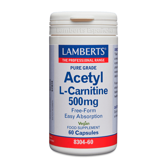 Acétyl L-Carnitine 500 mg de Lamberts de la marque Lamberts dans la collection Produits