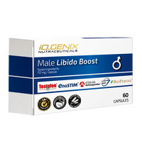 Male Libido Boost bote de 60 cápsulas de IO.Genix en la sección de vigorizantes
