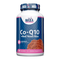 CoQ10 60mg y Levadura Roja de Arroz 500mg de 60 cápsulas por Haya Labs de la sección antioxidantes