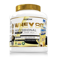 Whey 80 Profesional bote de 1kg suplemento de proteina de suero whey de IO.Genix