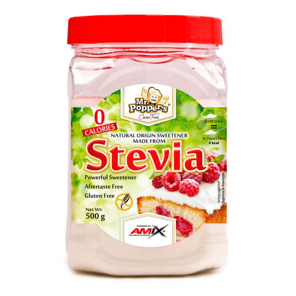 La stévia de M. Popper, distribuée par Amix Nutrition. - Amix Nutrition 0