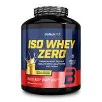 Iso Whey Zero bote de 1816g de Biotech USA - proteína de aislado de suero isolate