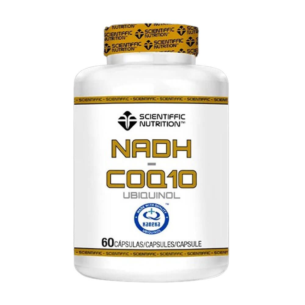 NADH + CoQ10 envase de 60 cápsulas de la sección antioxidantes de la marca Scientiffic Nutrition