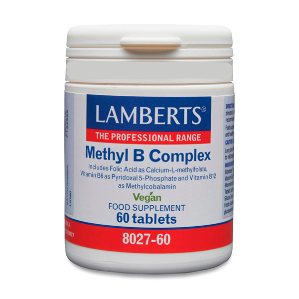 Complexe de vitamines B méthylées Lamberts (avec toutes les vitamines B) - Lamberts 0
