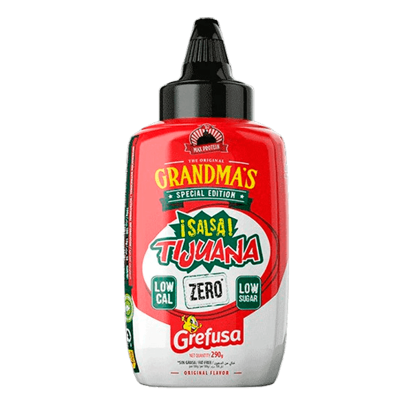 Salsa Tijuana Zero Édition Spéciale de Grefusa, distribuée par Max Protein - Max Protein 0