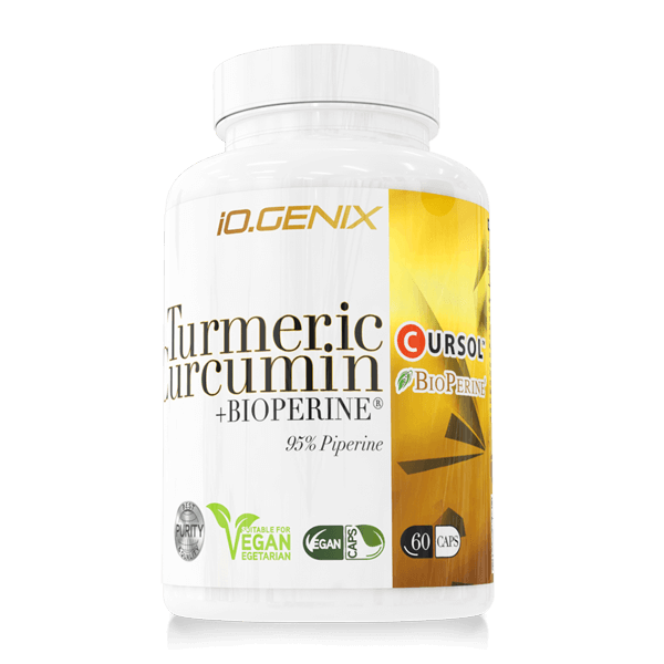 Curcumine de curcuma et biopérine d'Iogenix - IO.Genix 0