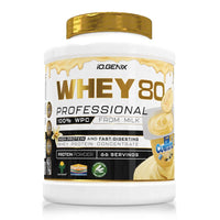 Whey 80 Profesional de 2kg de la marca IO.Genix de la categoría proteina de suero whey