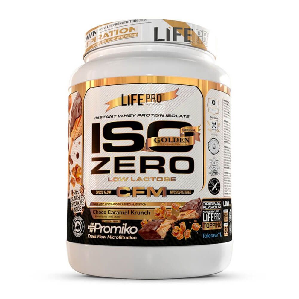 Isolate Zero Golden en 900g de la marca LifePRO en la categorÃ­a proteÃ­na de aislado de suero isolate