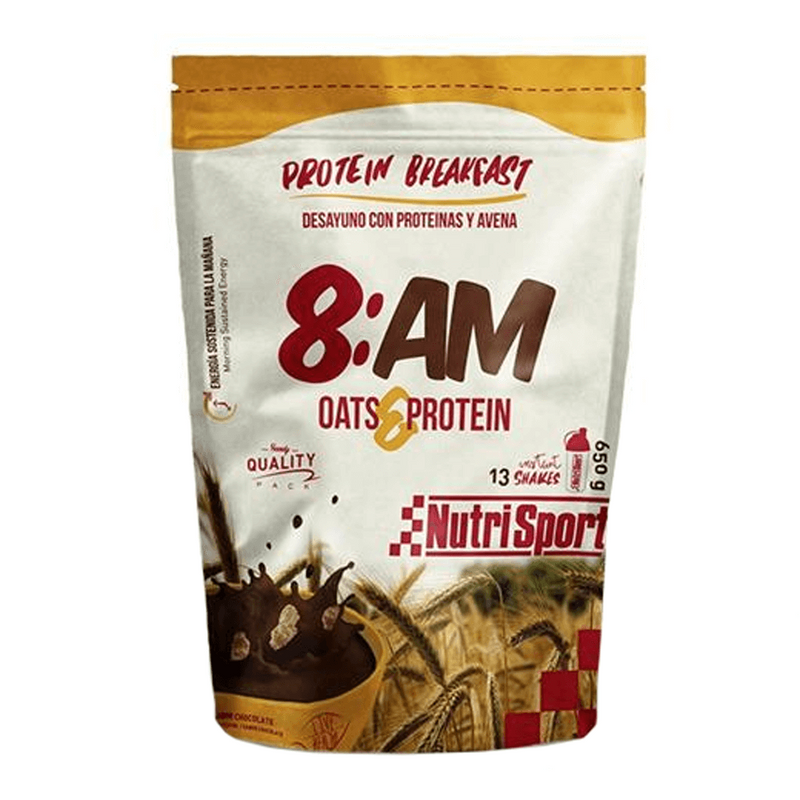 8:AM Flocons d'Avoine et Protéines de Nutrisport - Nutrisport 0