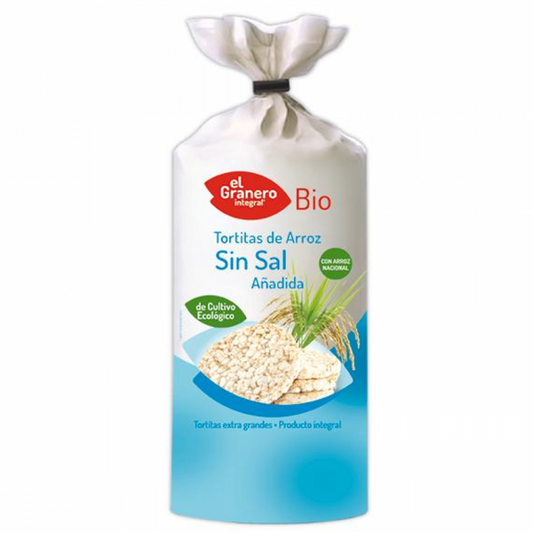 Galettes de riz bio sans sel ajouté d'El Granero Integral de la marque El Granero Integral dans la collection Crêpes aux céréales