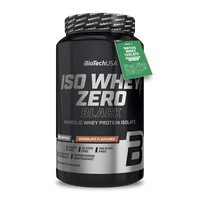 Iso Whey Zero Black bote de 908g - proteína de aislado de suero isolate del fabricante Biotech USA