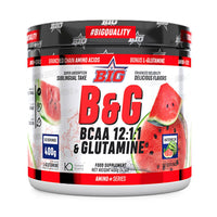 B&G 12:1:1 bote de bcaa+glutamina por BIG de la categoría bcaa + glutamina