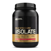 Isolate Gold Standard presentación de 930g en la sección de proteína de aislado de suero isolate por Optimum Nutrition