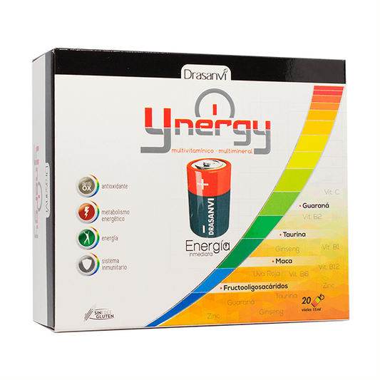 Ynergy Énergie Immédiate par Drasanvi de la marque Drasanvi dans la collection Complexes multivitaminés