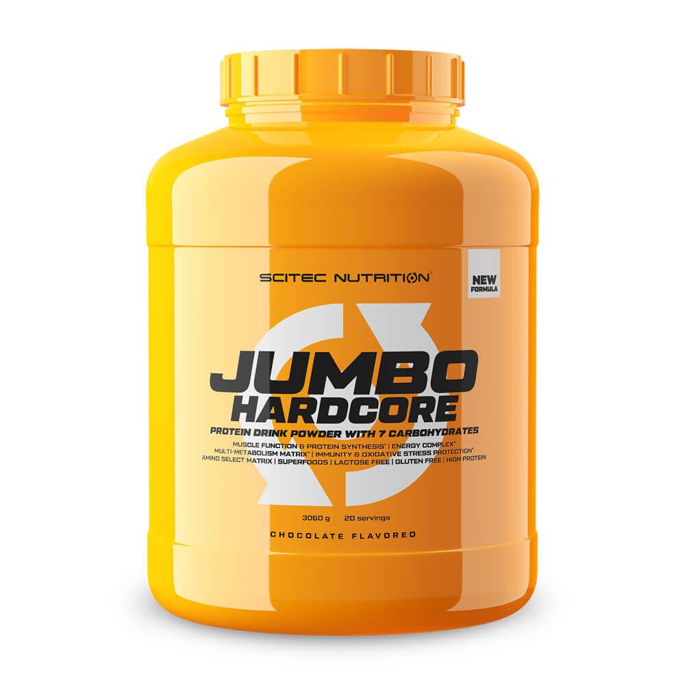 Jumbo Hardcore de 3060g - ganadores de peso con proteína de la marca Scitec Nutrition